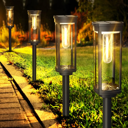 Zonne-Energie Tuinfakkel Set Buitenlamp
