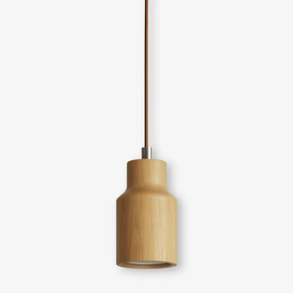 Borealis Glow Scandinavische Houten Hanglamp