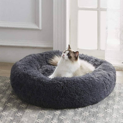 Hondenmand Donut Kattenmand Pluche Rond Wasbaar