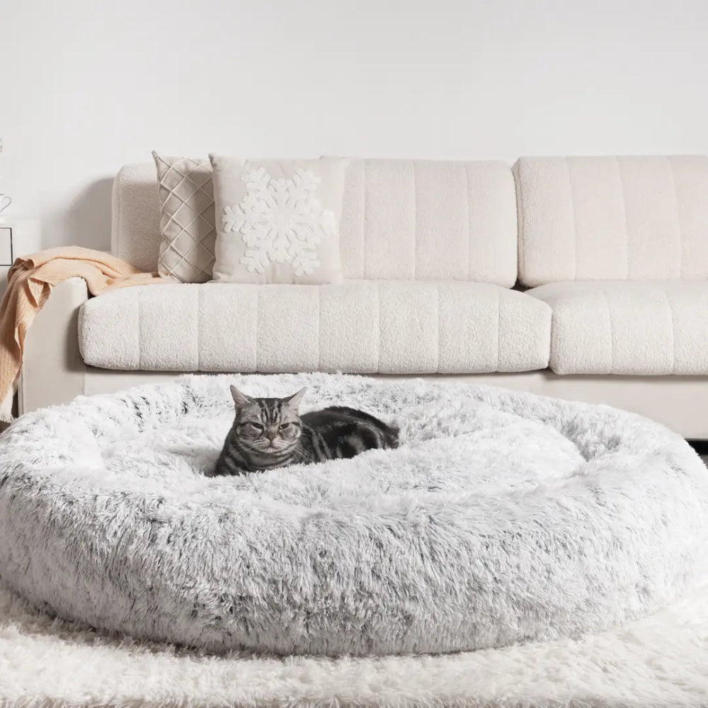 Hondenmand Donut Kattenmand Pluche Rond Wasbaar