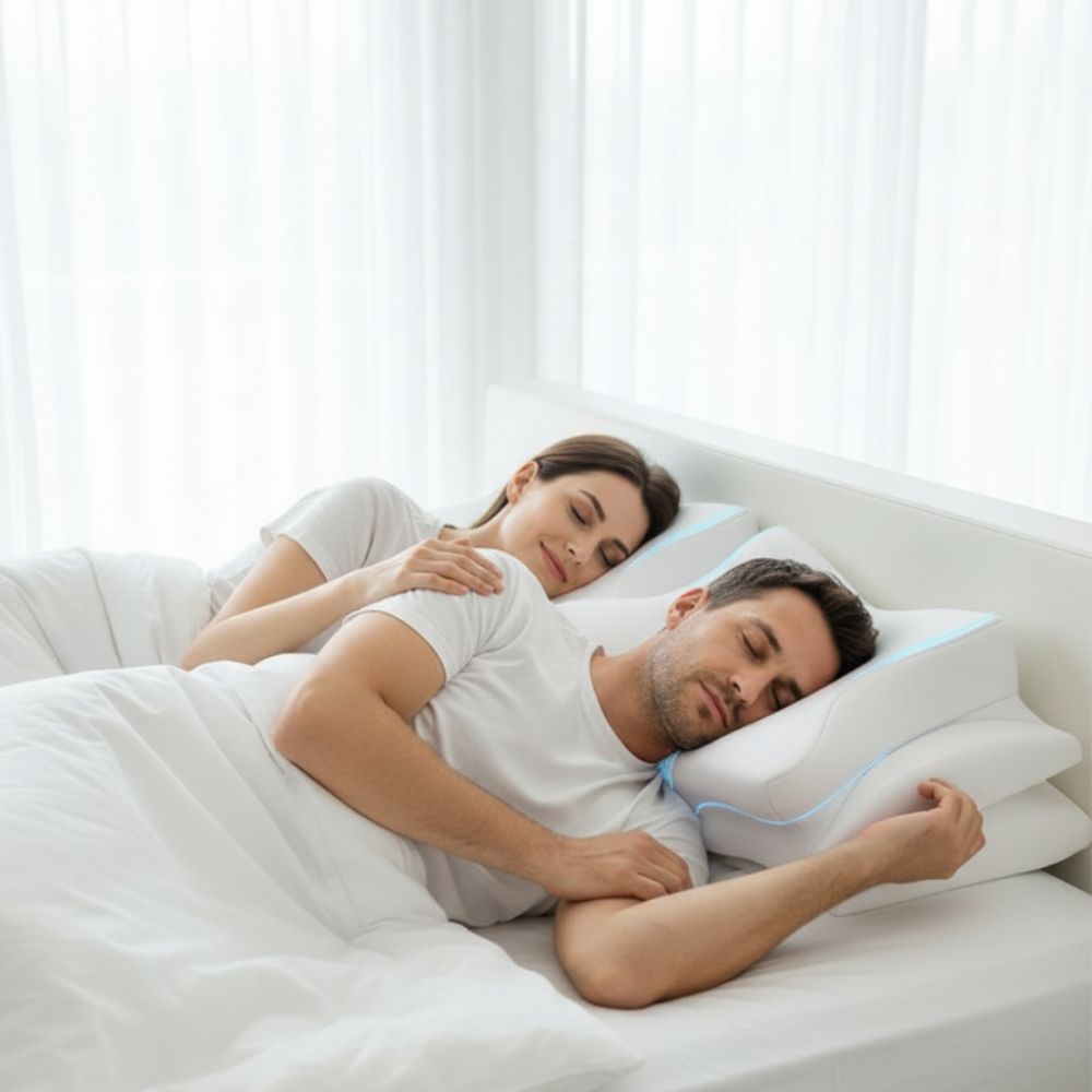 Hoofdkussen Traagschuim Ergonomisch Anti Snurk Nekondersteuning