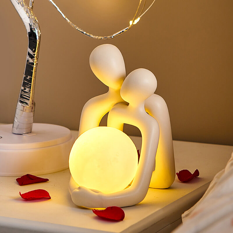 Romantisch Hug Keramische Nachtlamp