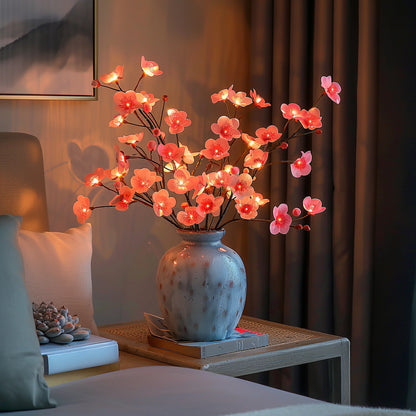 Fairy Light Olijftak & Kersenbloesem Tafellamp - Sfeervolle Natuurlijke Verlichting voor Elk Interieur