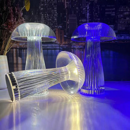 Jellyfish LED Tafellamp met Kleurrijke Dimfunctie