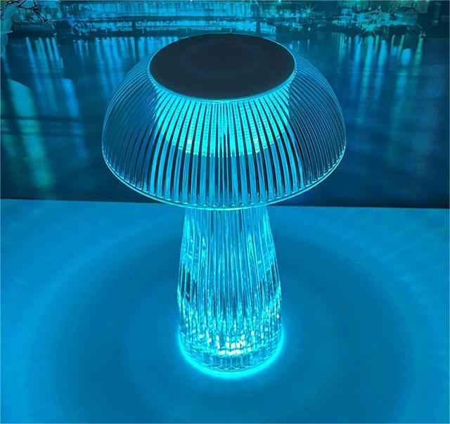 Jellyfish LED Tafellamp met Kleurrijke Dimfunctie