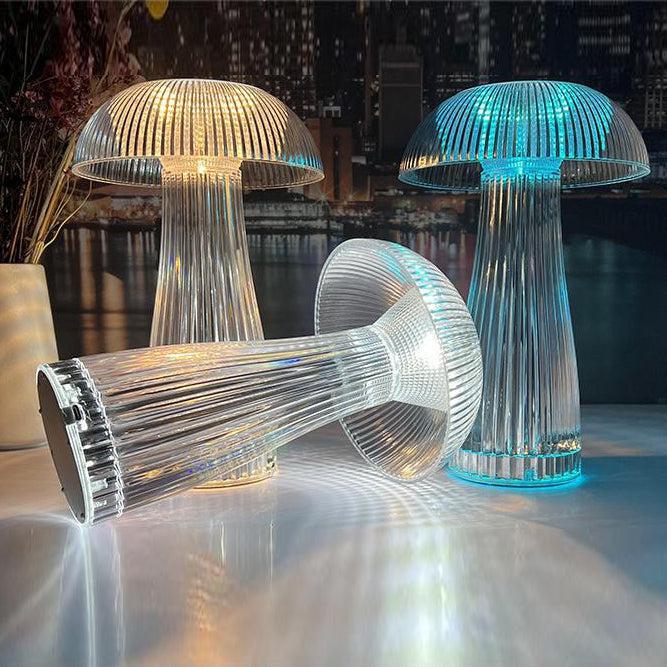 Jellyfish LED Tafellamp met Kleurrijke Dimfunctie