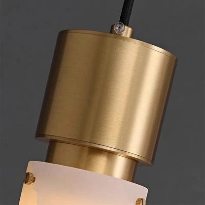 Luxe Koper Hoofd Marmer Design Hanglamp