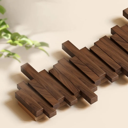 Kapstok Wand Hout Magnetisch Opklapbaar Minimalistisch Design