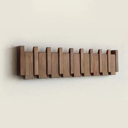 Kapstok Wand Hout Inklapbare Haken Minimalistisch Design