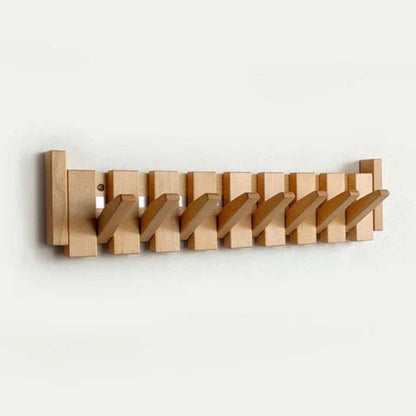 Kapstok Wand Hout Inklapbare Haken Minimalistisch Design