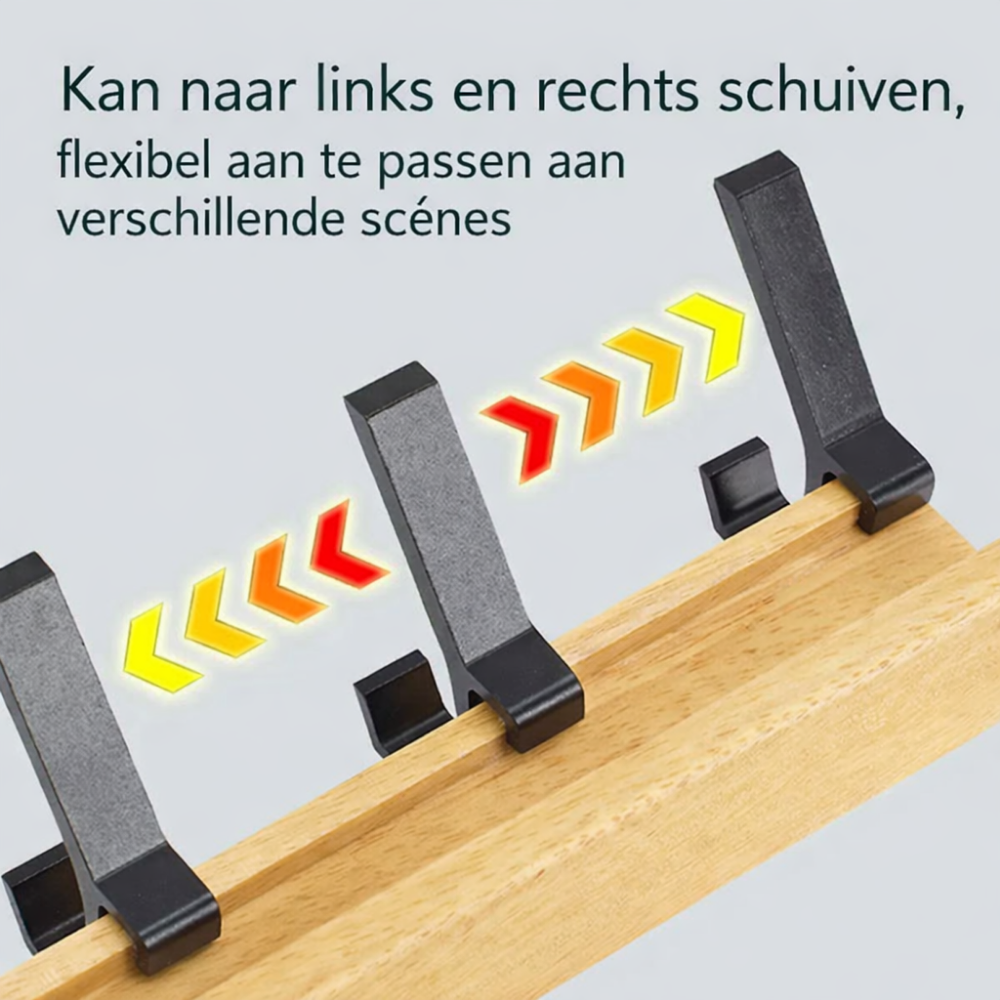 Kapstok Wand Houten Wandkapstok Scandinavisch Design Jashaken