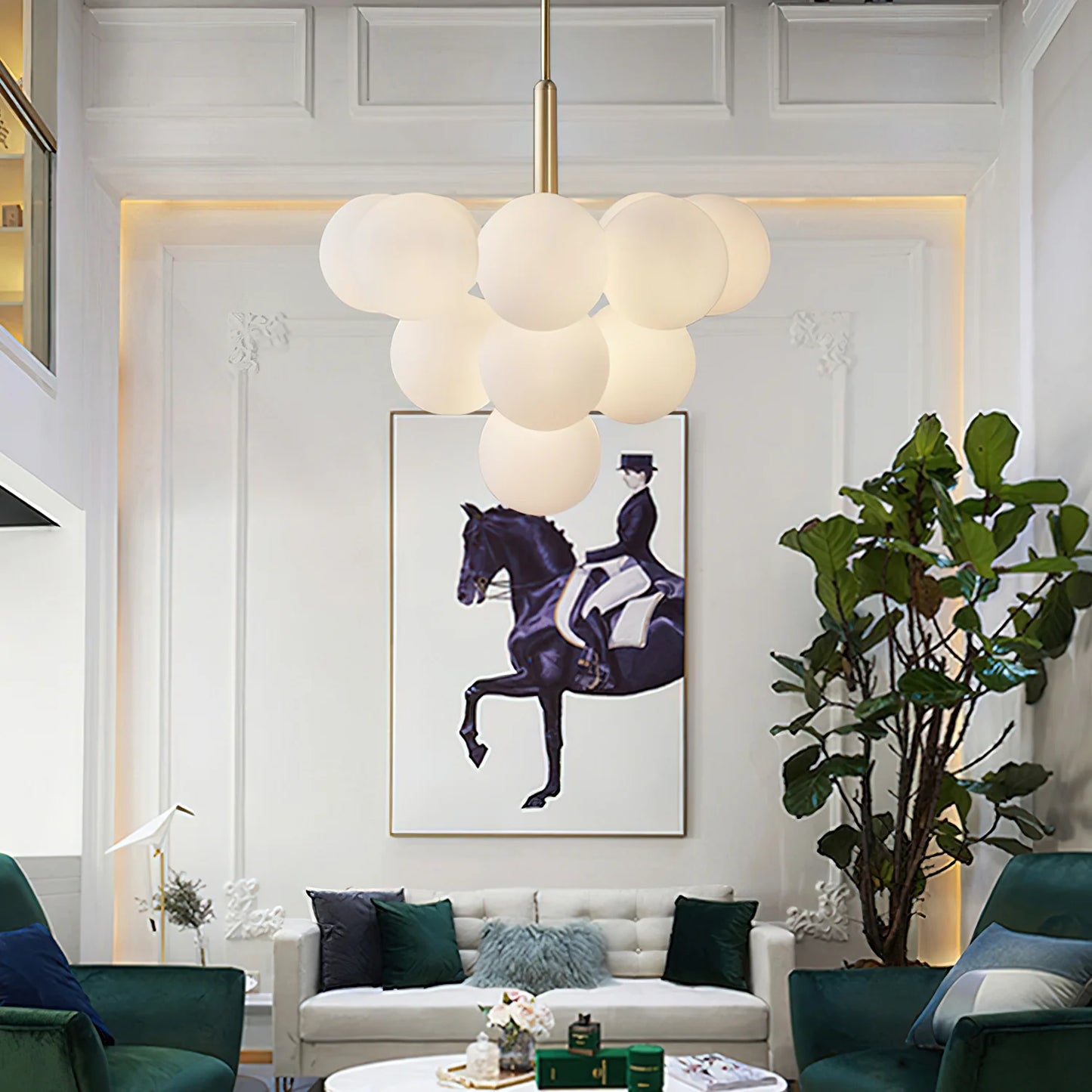Minimalistisch Lichtkunst Hanglamp met Luxe Afwerking