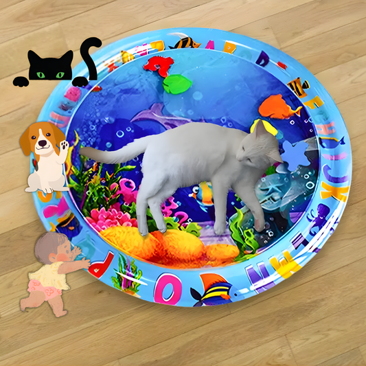 Katten Speelmat Water Interactieve Sensorische Speelmat Kat