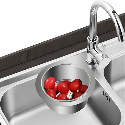 Keuken Accessoires Spoelbak Zeefmand Roestvrij Staal Afvoerfilter