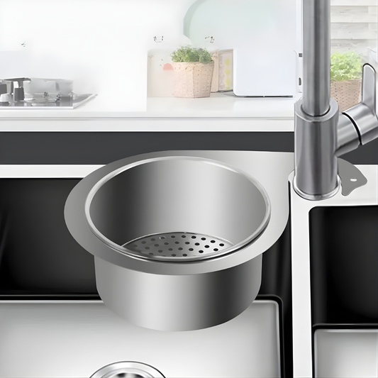 Keuken Accessoires Spoelbak Zeefmand Roestvrij Staal Afvoerfilter