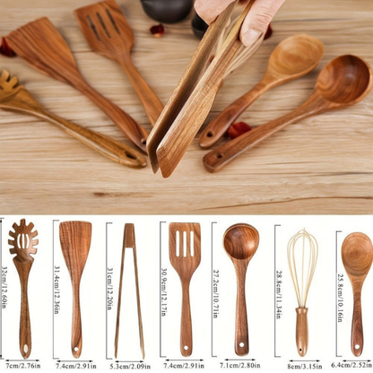 Keukengerei Houten Kookgerei Set