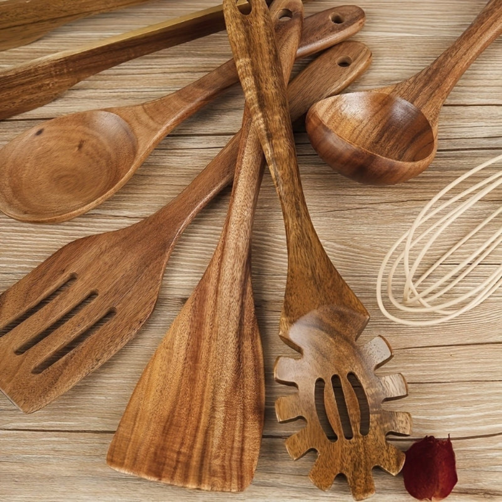 Keukengerei Houten Kookgerei Set