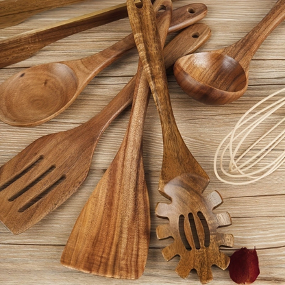 Keukengerei Houten Kookgerei Set