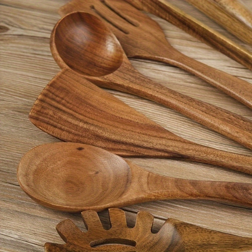 Keukengerei Houten Kookgerei Set