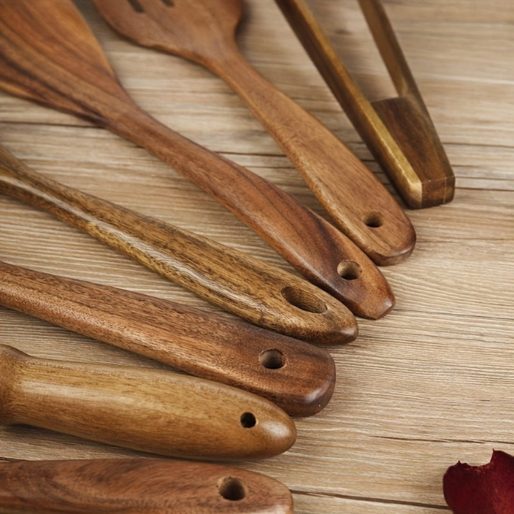 Keukengerei Houten Kookgerei Set