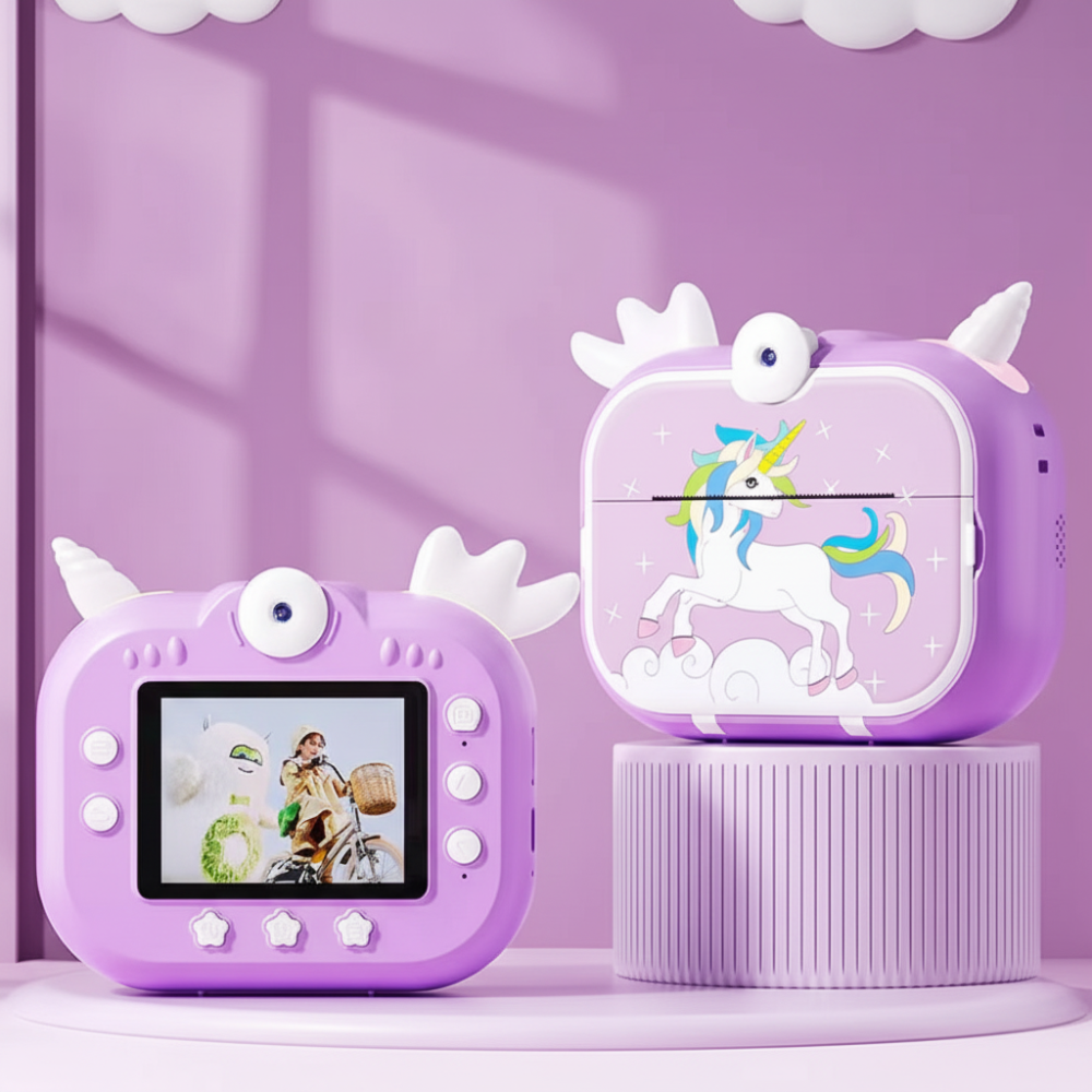 Kinder Camera Direct Print Digitale Fotocamera Zonder Inkt