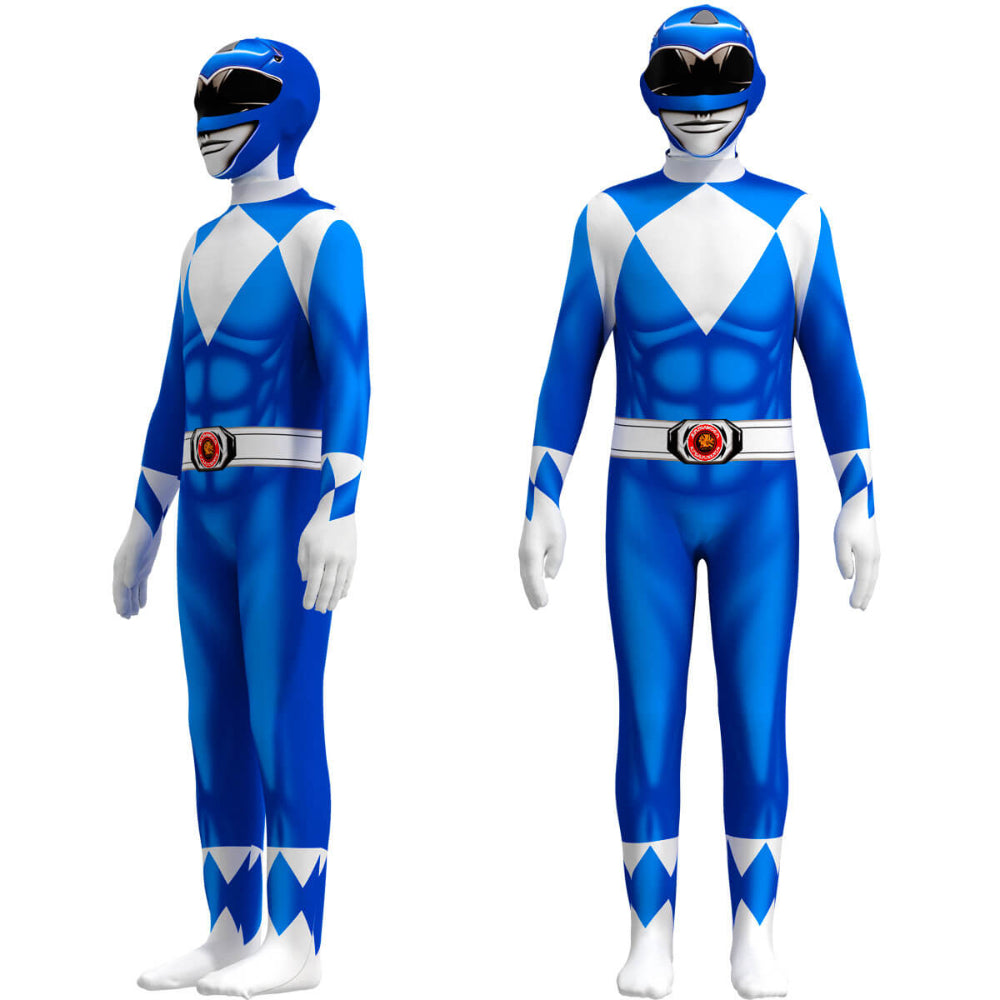 Kinderkostuum Superheld Stretch Jumpsuit Masker Cosplay