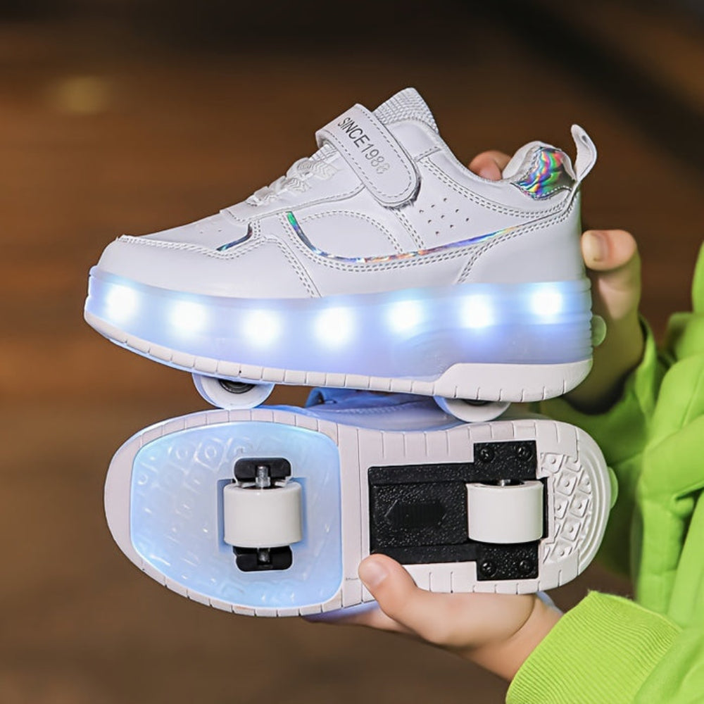 Kinderschoenen Roller Sneakers LED Lichtgevende Wielen