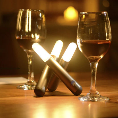 Kinetische LED Tafellamp met Draadloze Rotatie