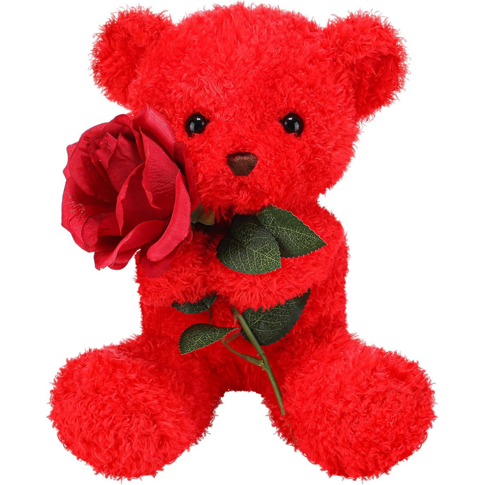 Knuffel Rozenbeer Zachte Pluche Cadeau Romantische Gelegenheden