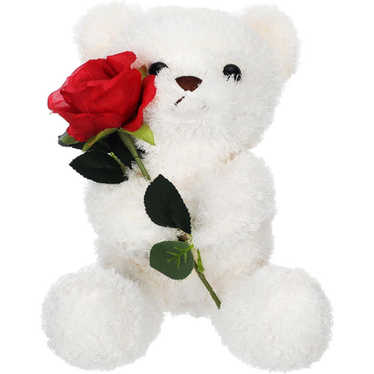 Knuffel Rozenbeer Zachte Pluche Cadeau Romantische Gelegenheden