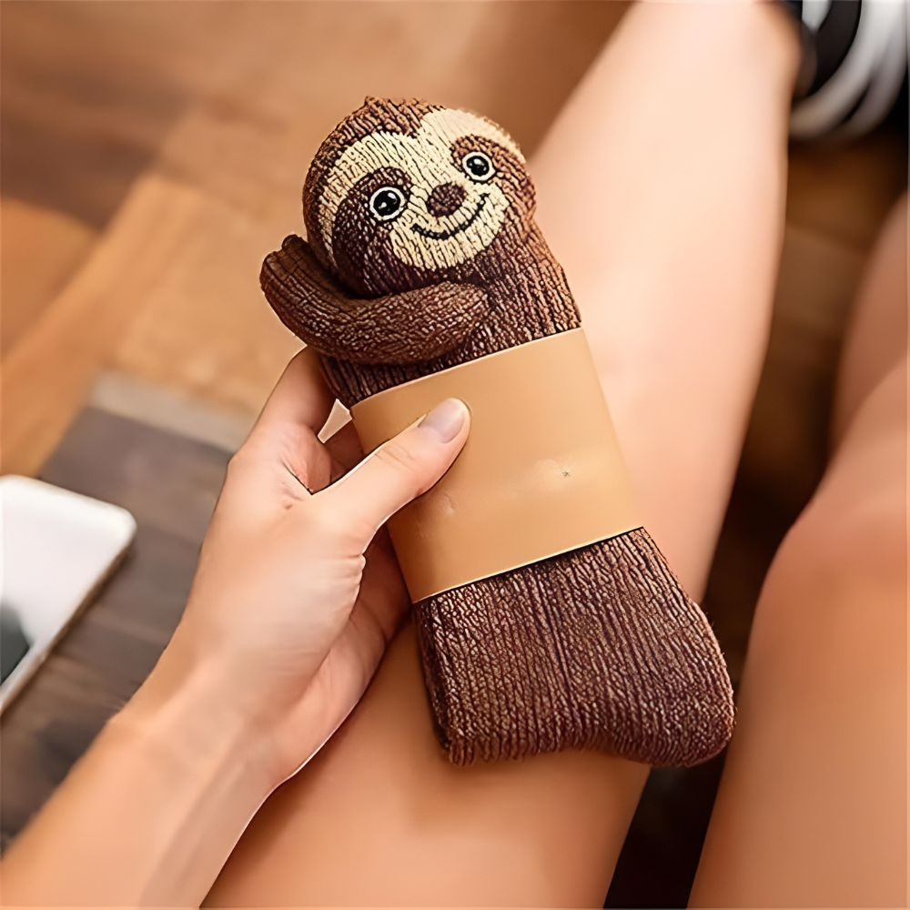 Kuschelsokken Unisex Warm Antislip 3D Dierdesign