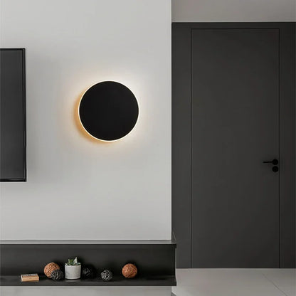 Moderne Scandinavische Ronde LED Sensor Wandlamp
