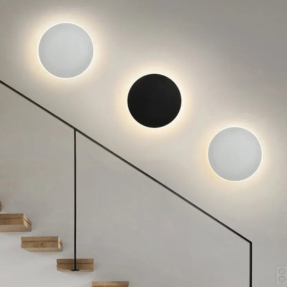 Moderne Scandinavische Ronde LED Sensor Wandlamp