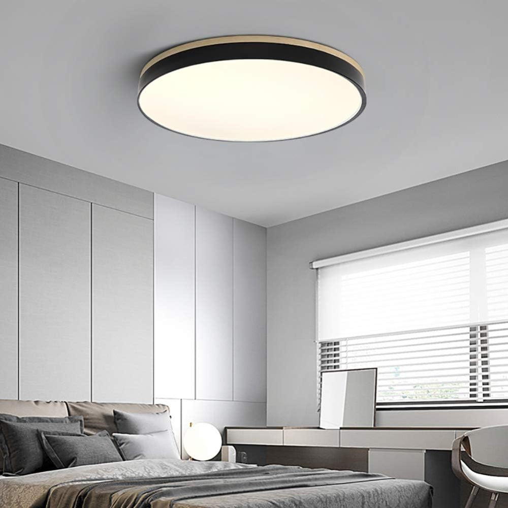 Plafondlamp LED Hout Acryl Moderne Slaapkamer Verlichting