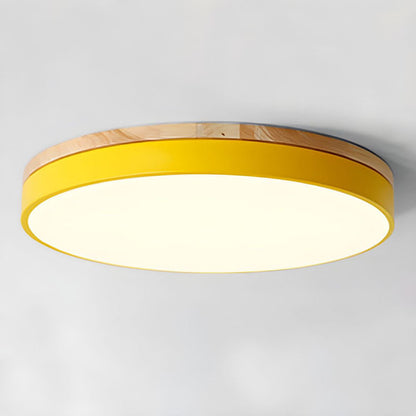 Plafondlamp LED Hout Acryl Moderne Slaapkamer Verlichting