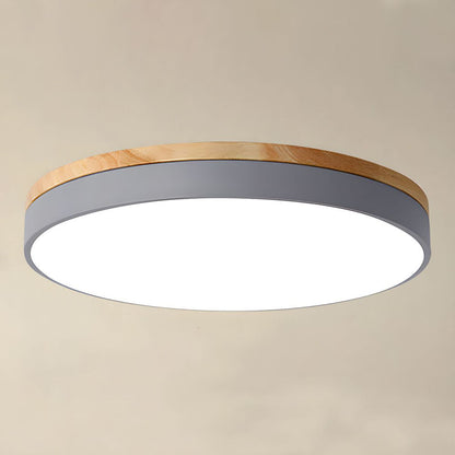 Plafondlamp LED Hout Acryl Moderne Slaapkamer Verlichting