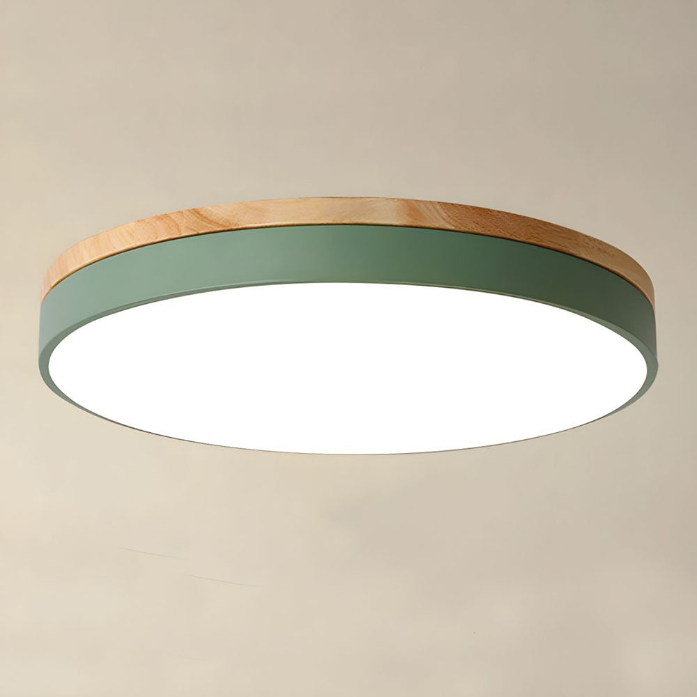 Plafondlamp LED Hout Acryl Moderne Slaapkamer Verlichting