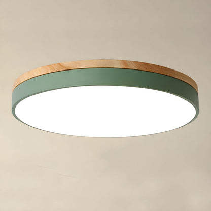 Plafondlamp LED Hout Acryl Moderne Slaapkamer Verlichting