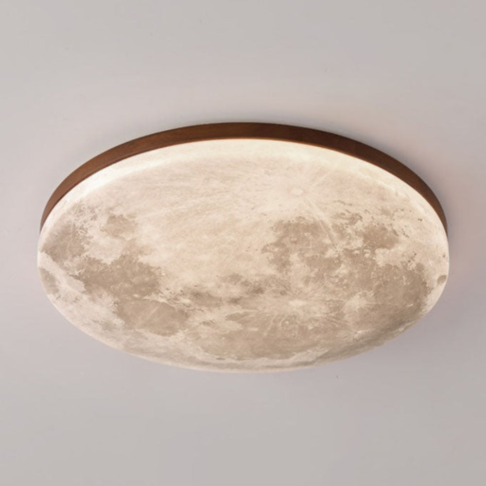 Plafondlamp LED Rond Modern Hout Acryl Woonkamer