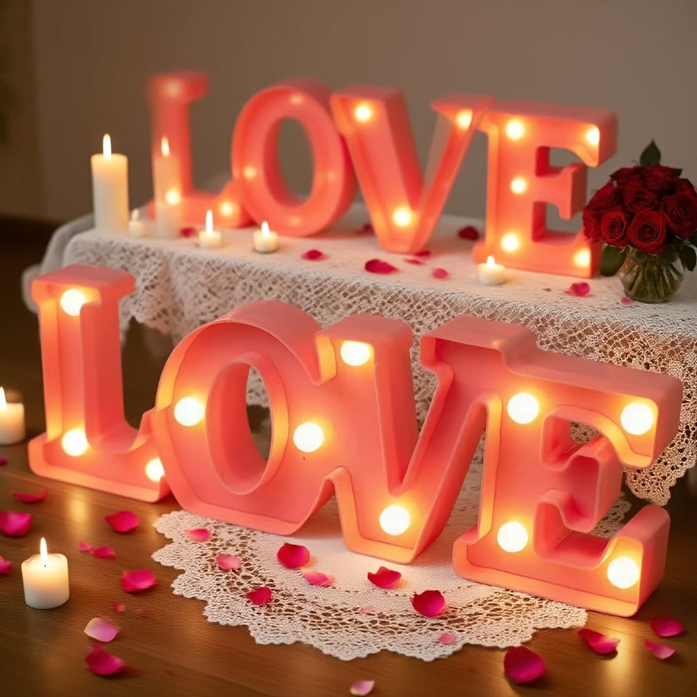 LED Tafellamp Decoratief Lichtbord Kunststof Binnengebruik