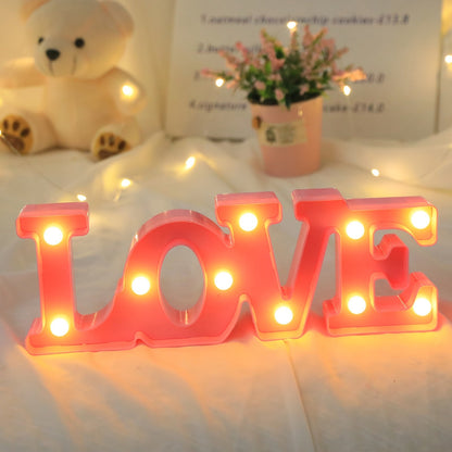 LED Tafellamp Decoratief Lichtbord Kunststof Binnengebruik