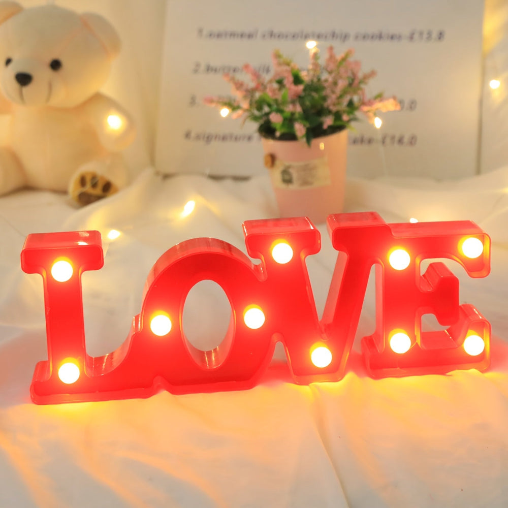 LED Tafellamp Decoratief Lichtbord Kunststof Binnengebruik