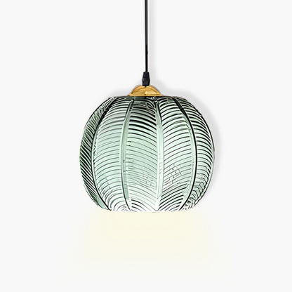 Retro LED Hanglamp van Ijzer en Glas