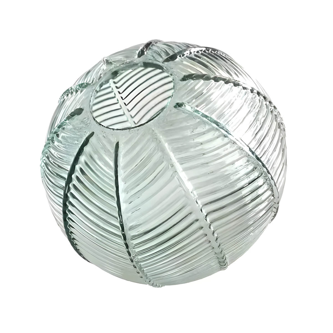 Retro LED Hanglamp van Ijzer en Glas