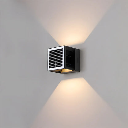 SolarGlow Vierkante Tuin Wandlampen