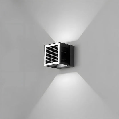 SolarGlow Vierkante Tuin Wandlampen
