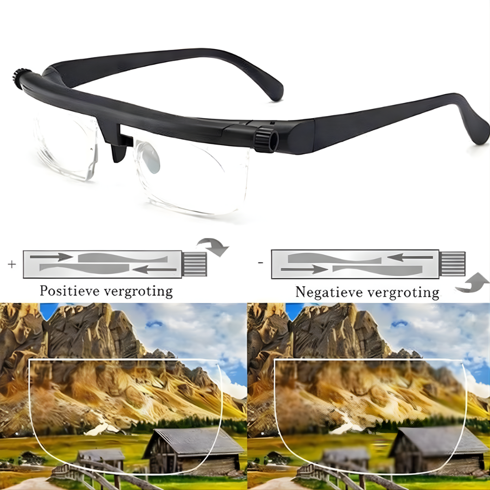 Leesbril Verstelbaar Focus Polycarbonaat Lichtgewicht Bril