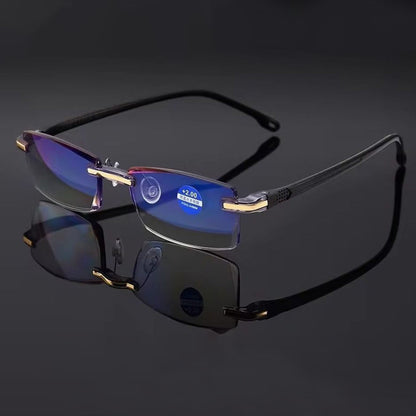Leesbril Progressief Titanium Fotochromisch Blauwlichtfilter