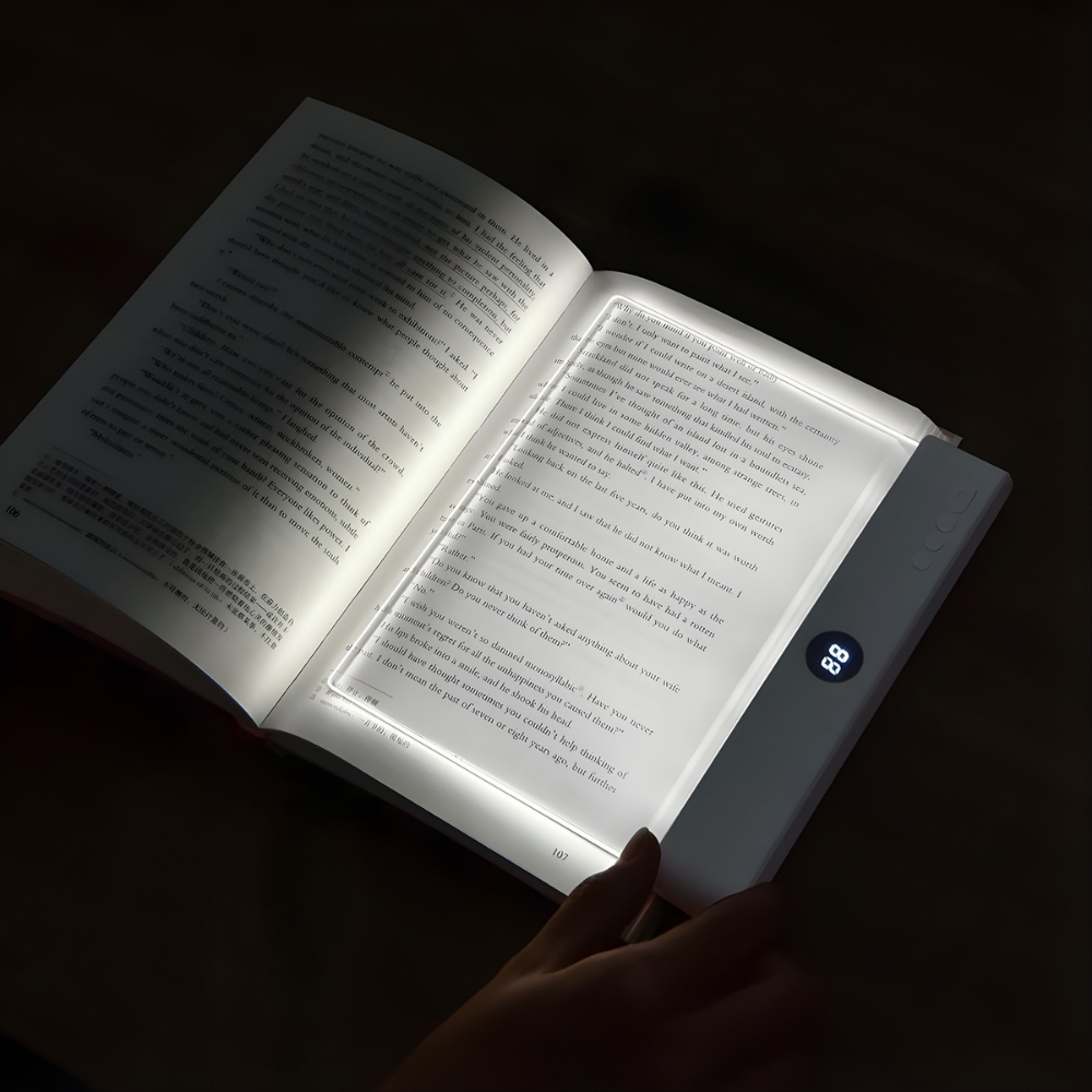 Leeslamp LED Ultradun Boekverlichting Oogvriendelijk Draagbaar