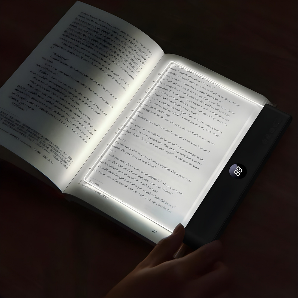 Leeslamp LED Ultradun Boekverlichting Oogvriendelijk Draagbaar